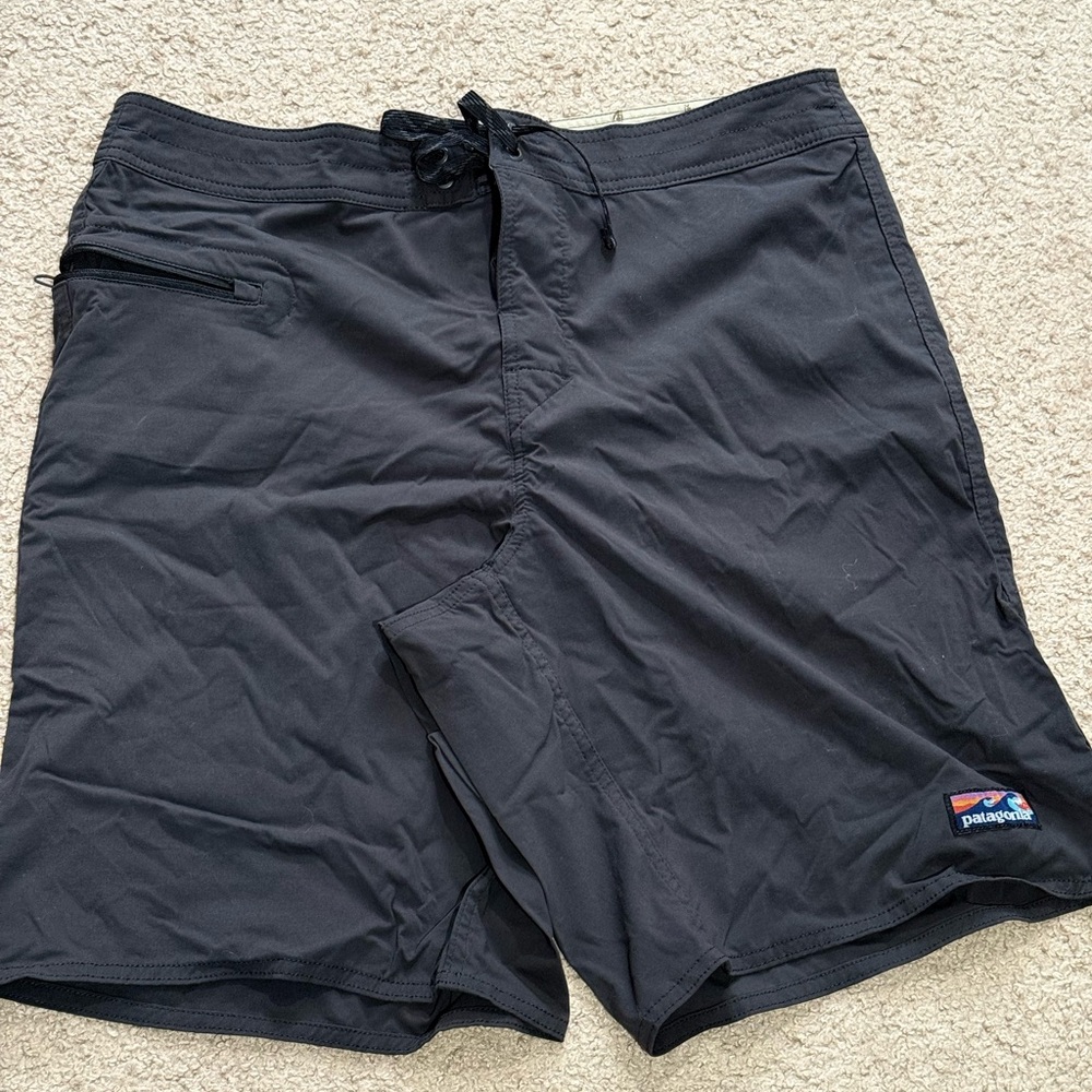 Patagonia Boardshorts Swim Trunks - Size 36 - Gray